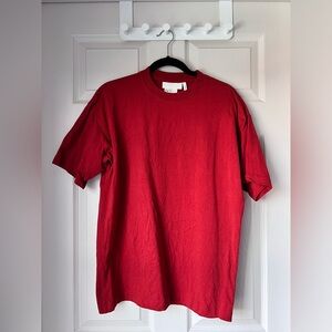 H&M Men’s Oversized red heavyweight t-shirt